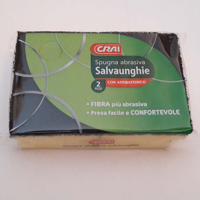 Spugna Abrasiva Crai Salvaunghie x2