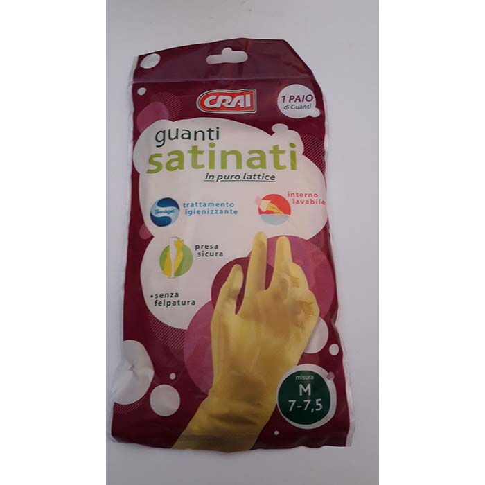 Guanti Satinati Crai Medi