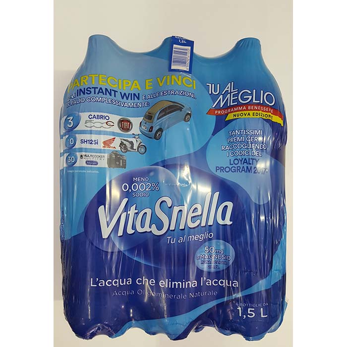 Acqua Vitasnella 1,5lt Naturale