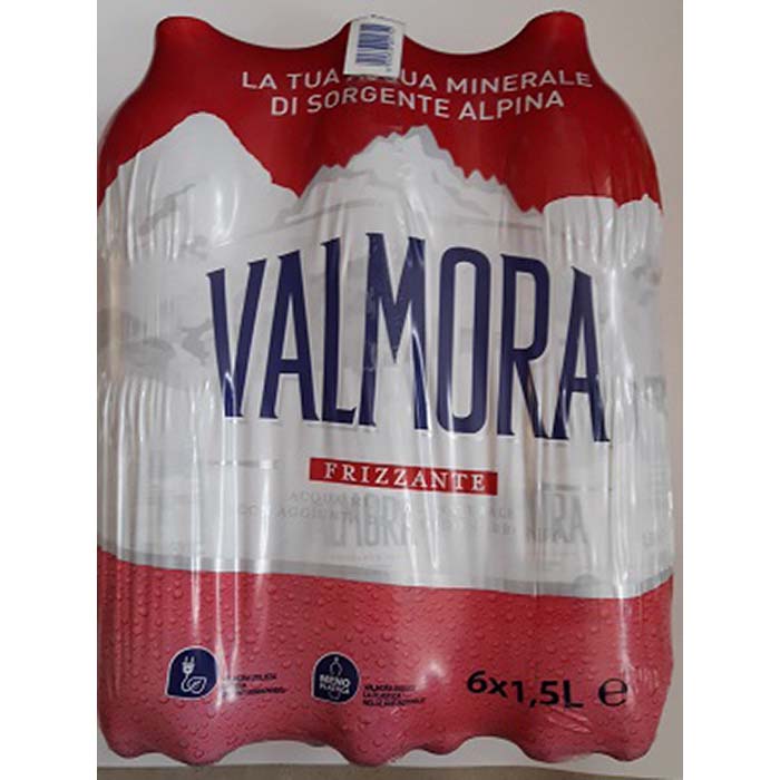 Acqua Valmora 1,5lt Gas.