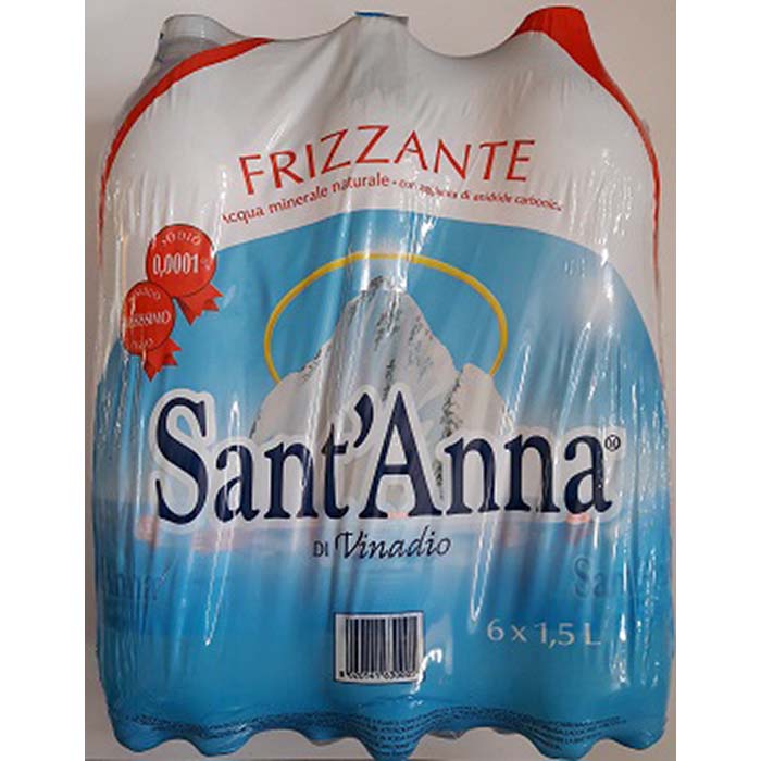 Acqua Sant'Anna 1,5lt Gas.