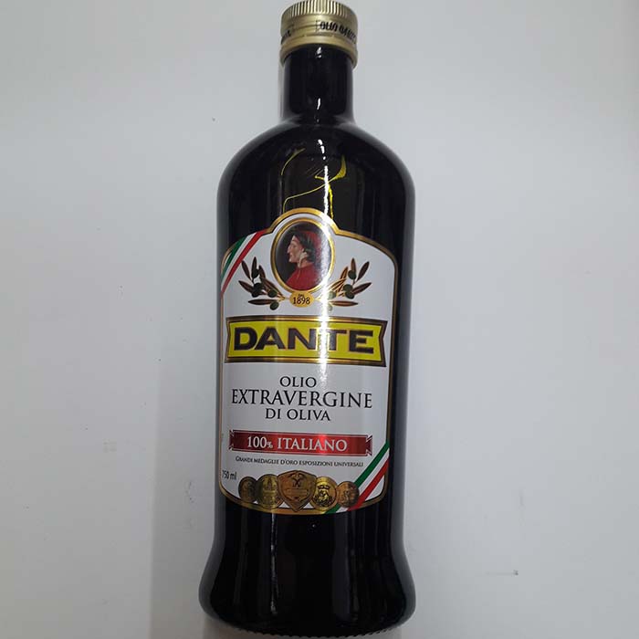 Olio Ex.V. Dante 100% Italiano lt0,75