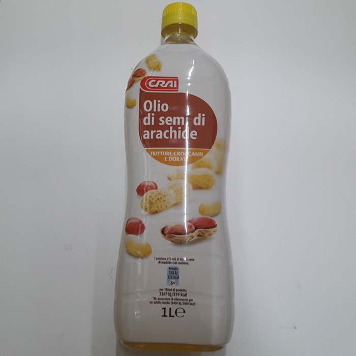 Olio Semi di Arachide Crai lt1