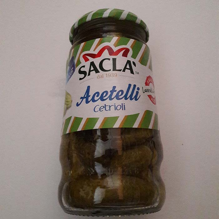 Cetriolini Acetelli Saclà g290