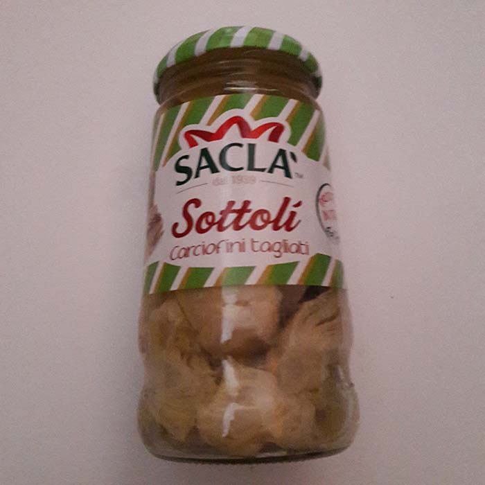 Carciofini Tagliati Sottolì Saclà g285