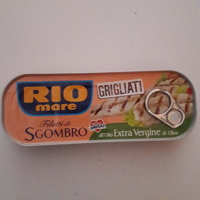 Filetti di Sgombro Rio Mare Grigliati Olio Ex.V. g120