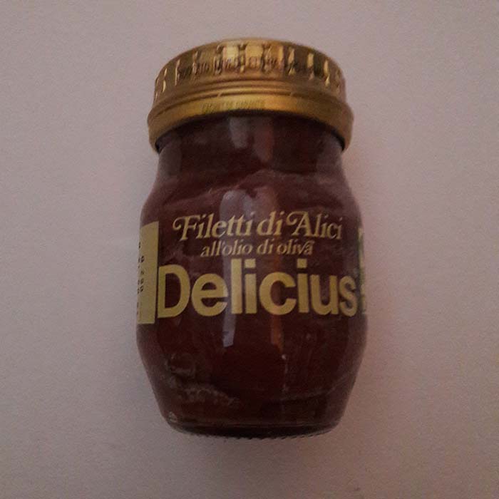Filetti di Alici Delicius g90 vetro