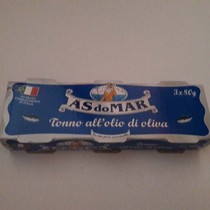 Tonno Asdomar Olio Oliva g80x3