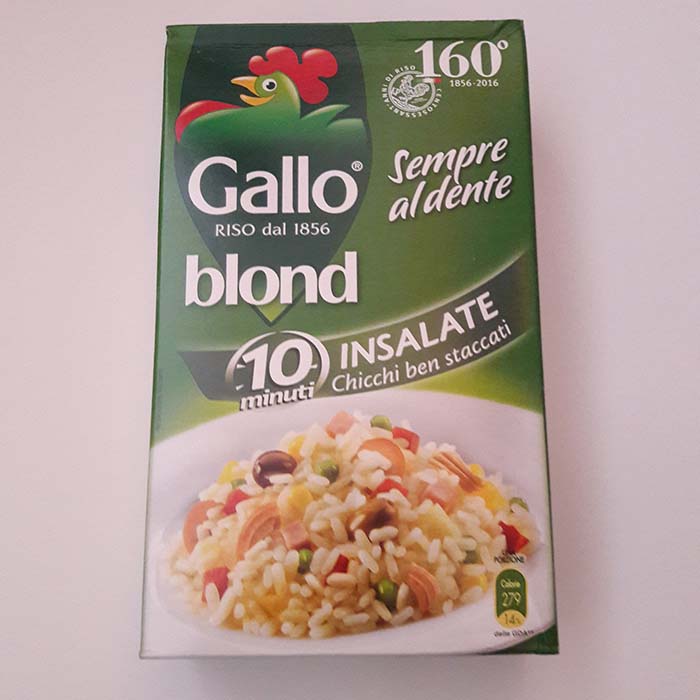 Riso Gallo Blond per Insalate Kg1