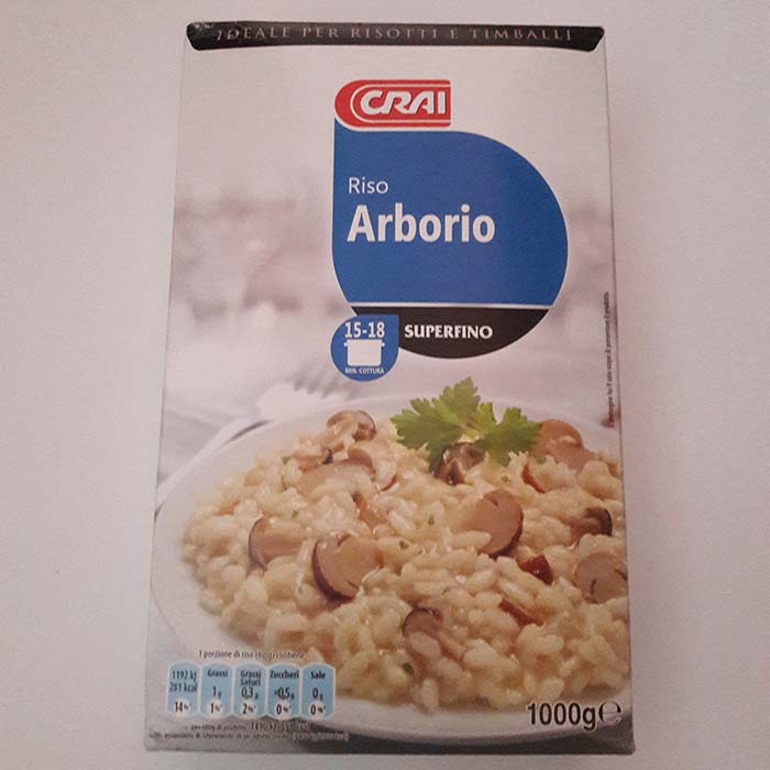 Riso Crai Arborio Kg1