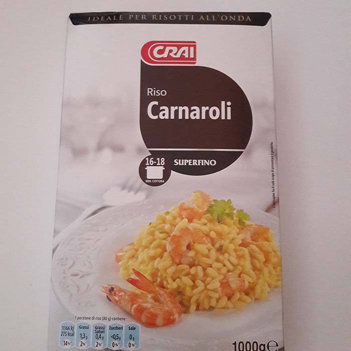 Riso Crai Carnaroli Kg1