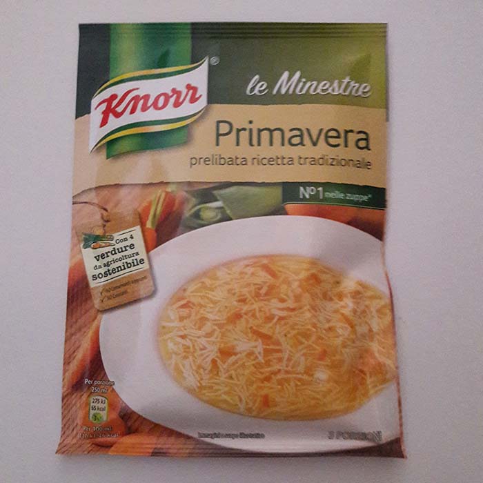 Minestra Primavera Knorr g61 busta
