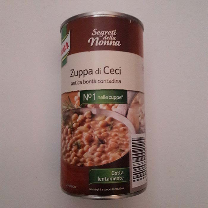 Zuppa di Ceci Knorr g545 lattina