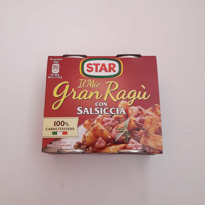 Gran Ragù con Salsiccia Star g180x2