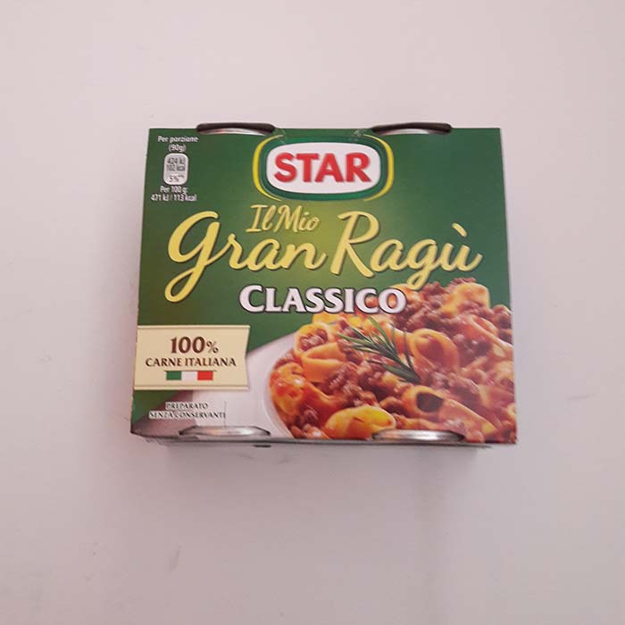 Gran Ragù Classico Star g180x2