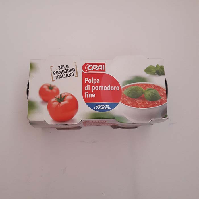 Polpa di Pomodoro Crai Fine g210x2