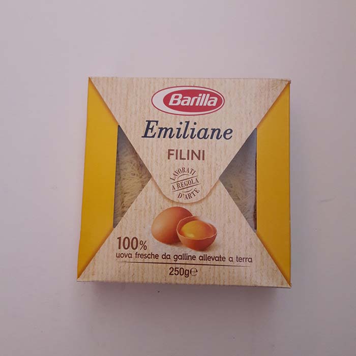 Pasta Uovo Barilla Filini g250