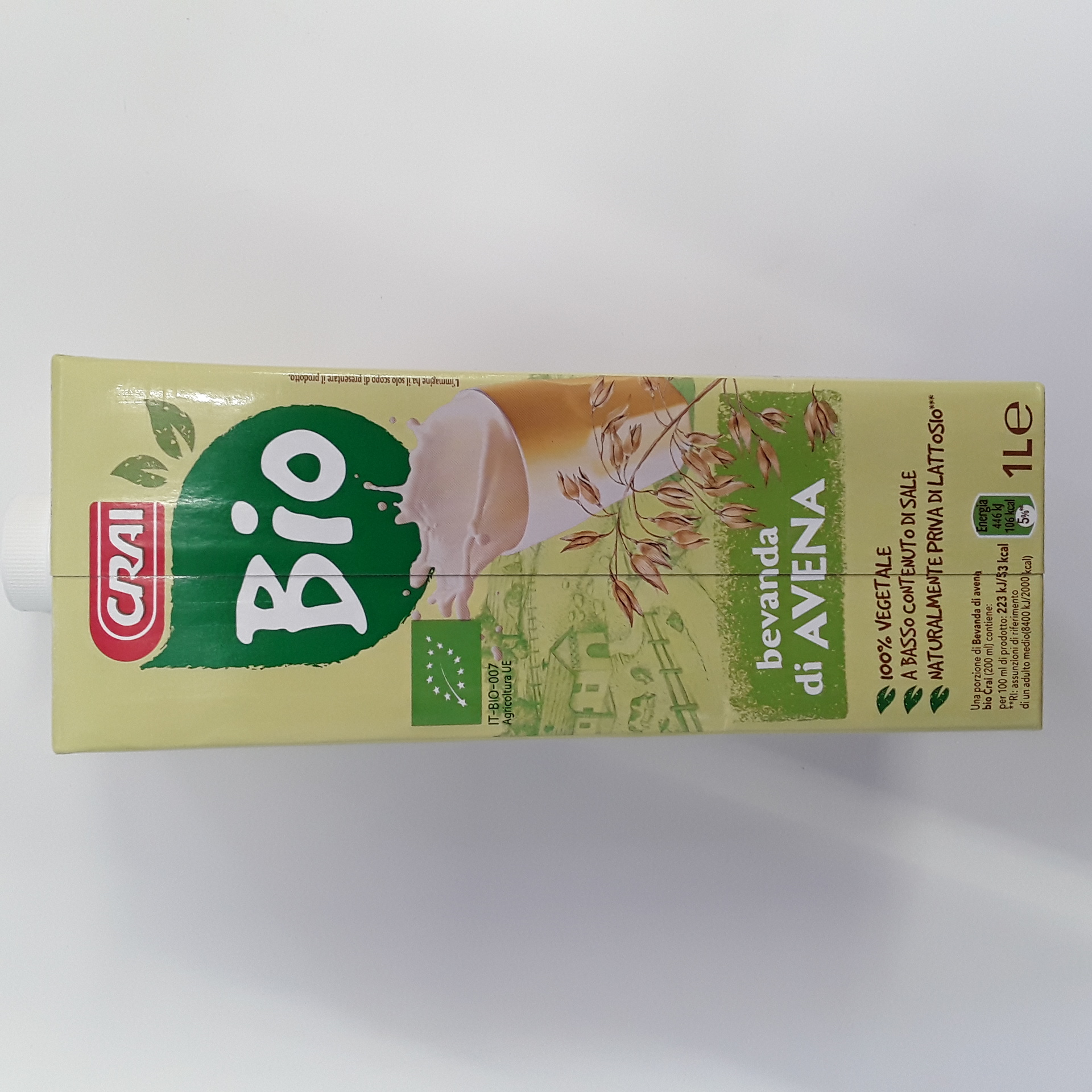 Bevanda a base di Avena Crai BIO lt1