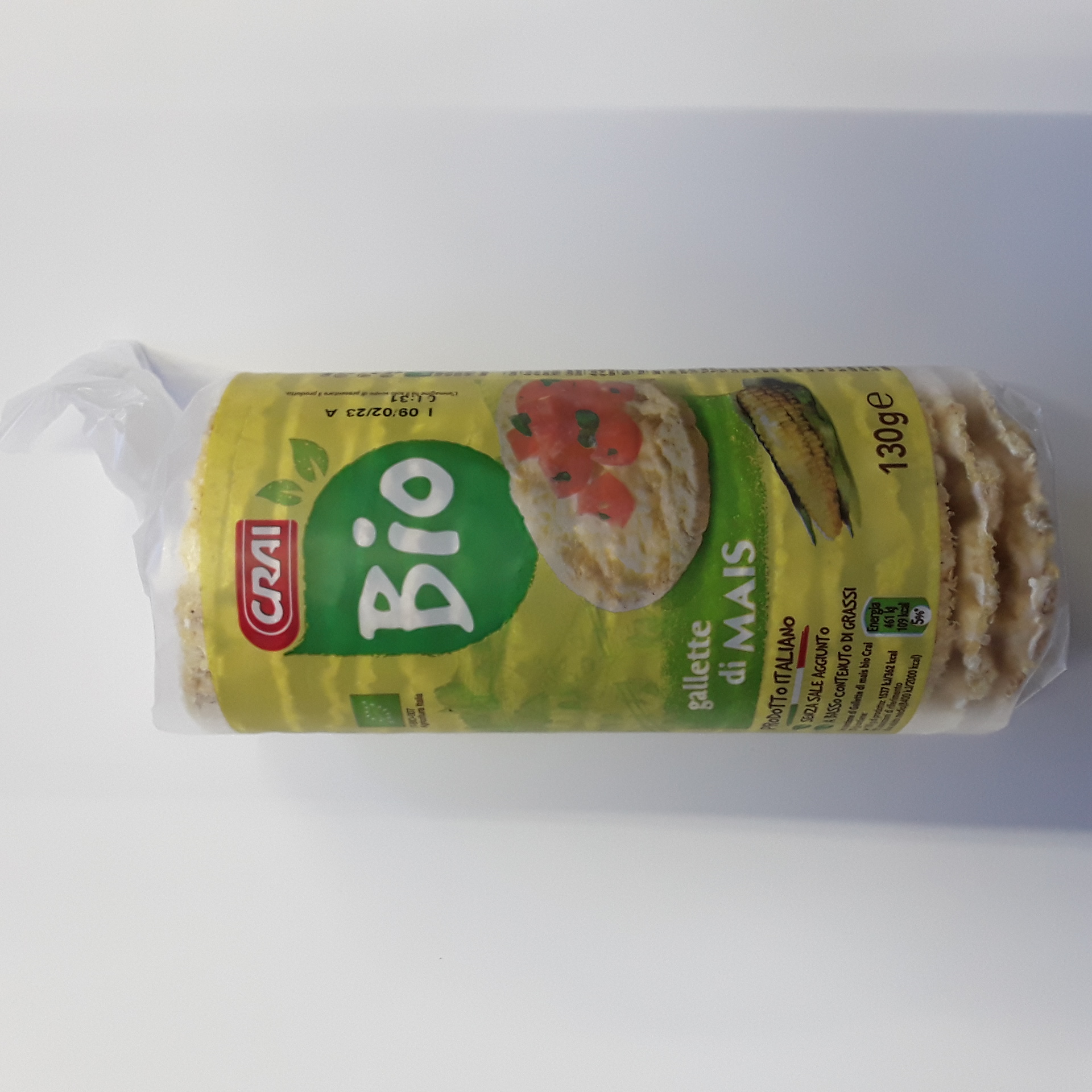 Gallette di Mais Crai BIO g120