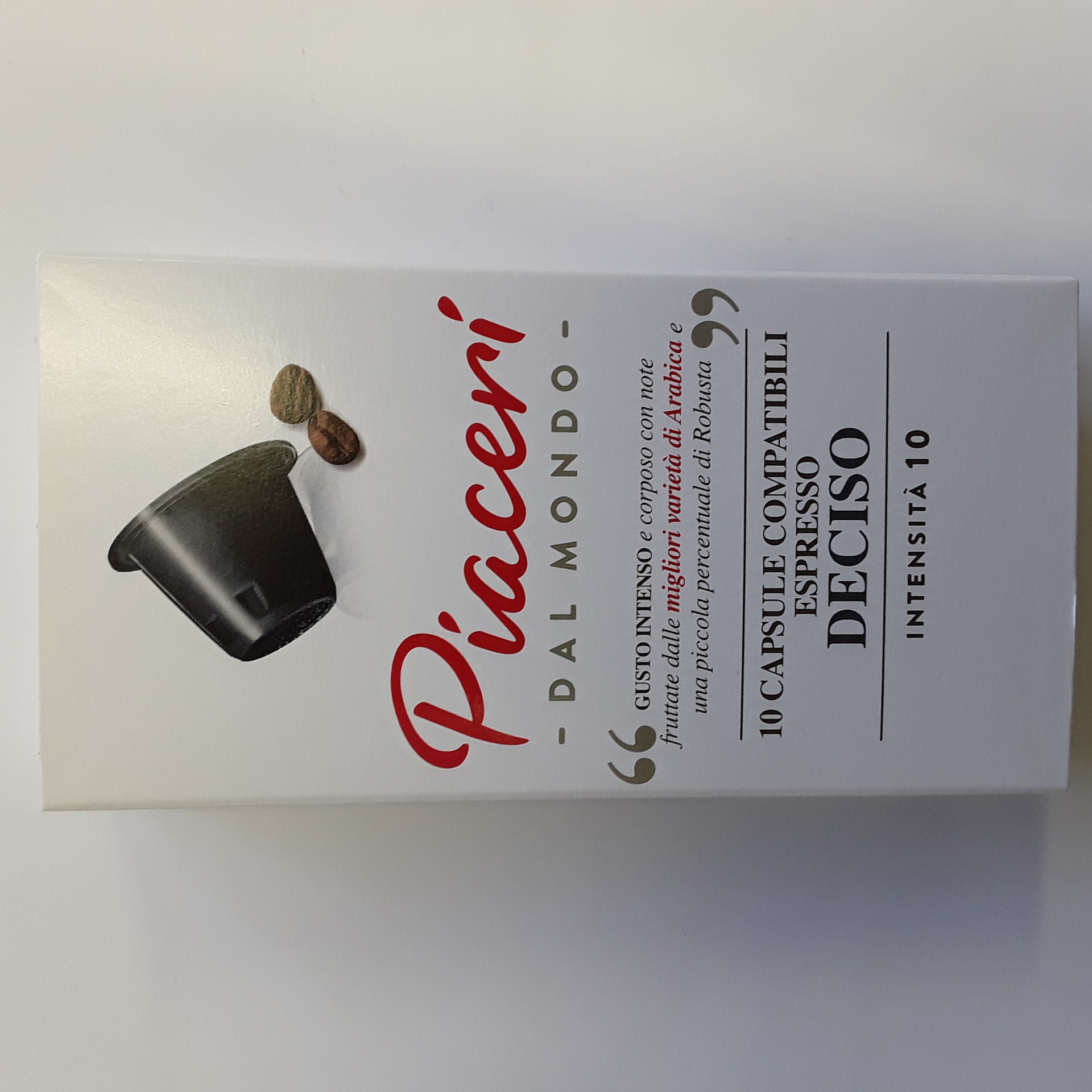 Capsule Crai comp. Nespresso Deciso x10