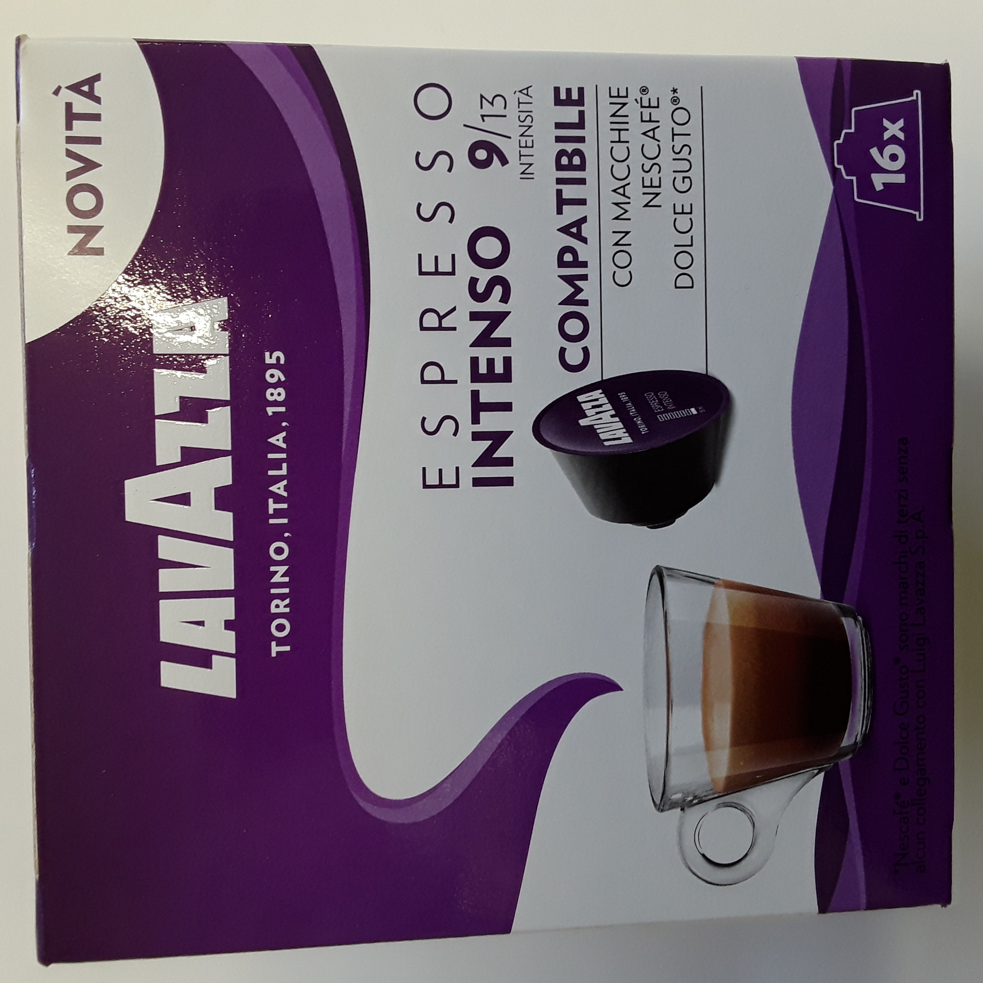 Capsule Lavazza comp. Dolce Gusto Intenso x16