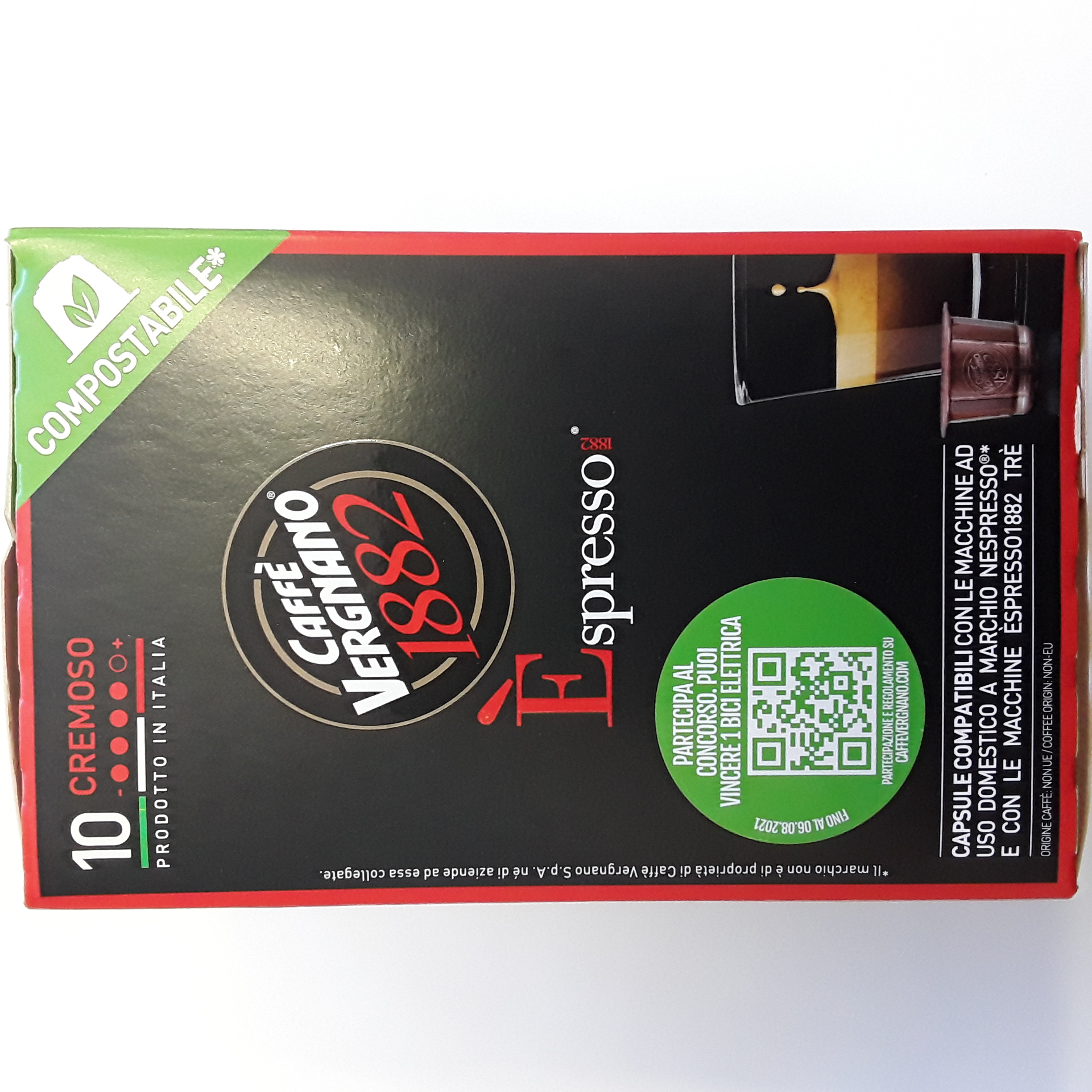 Capsule Vergnano Espresso comp. Nespresso Cremoso x10