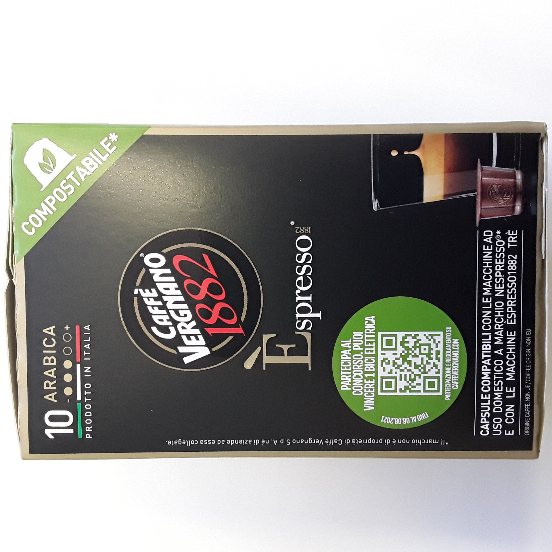 Capsule Vergnano Espresso comp. Nespresso Arabica x10