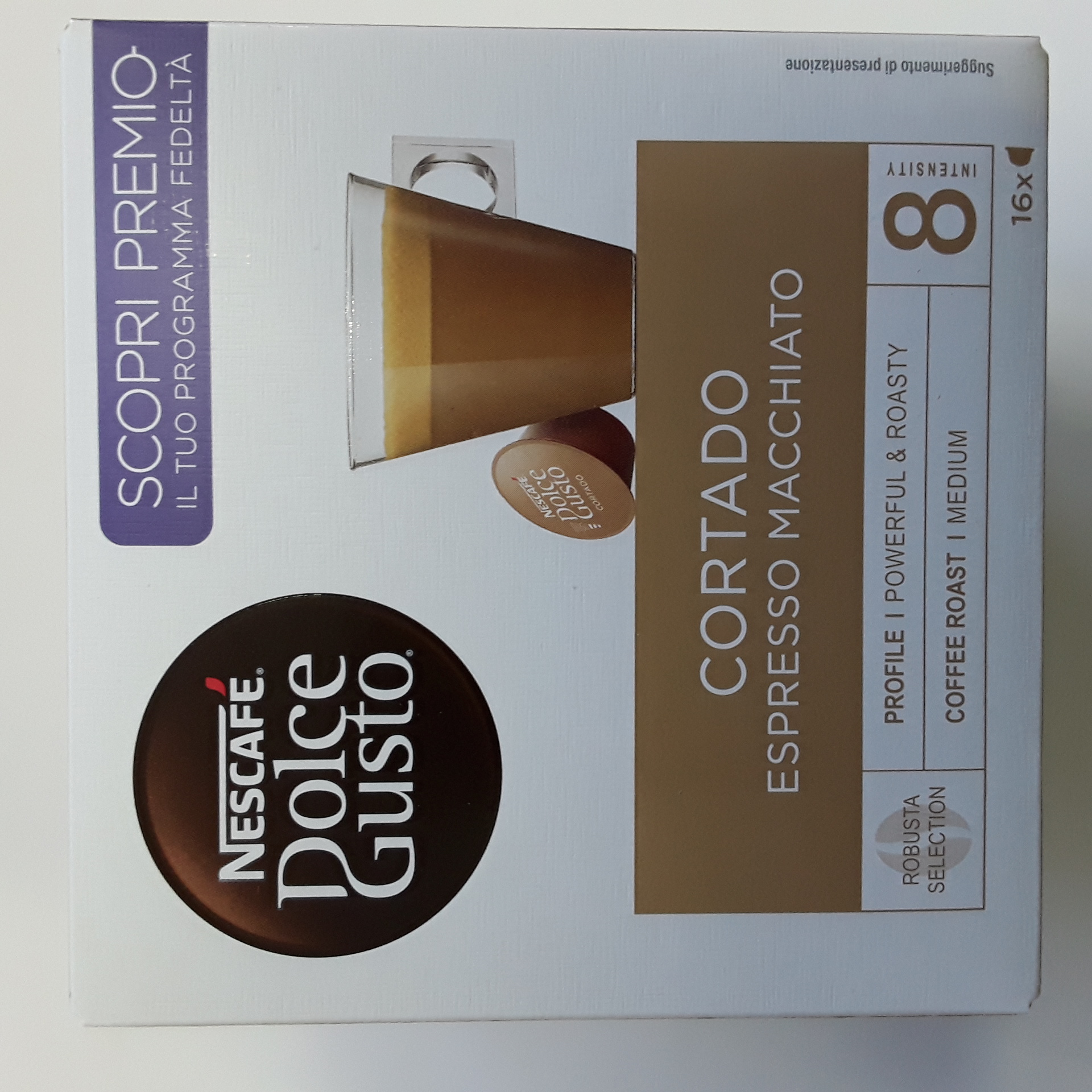 Caps Dolce Gusto Espresso Macchiato x16