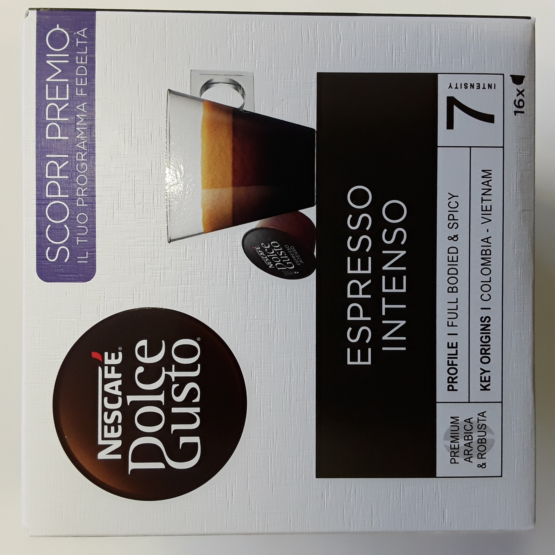 Caps Dolce Gusto Espresso Intenso x16
