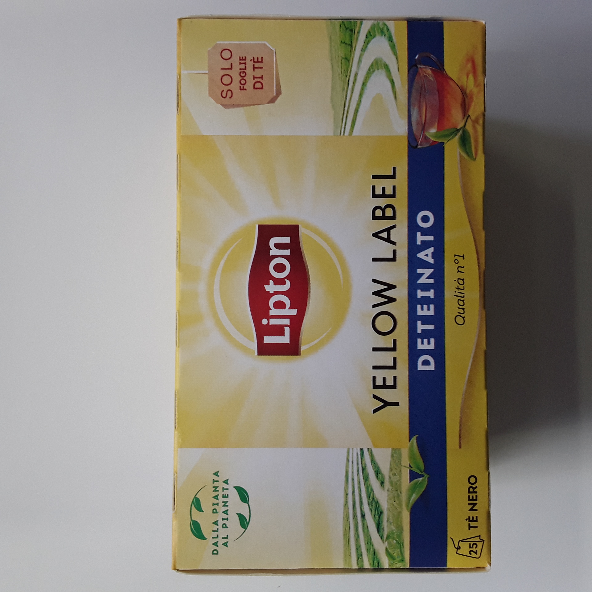 Thé Lipton Yellow Label Deteinato x25