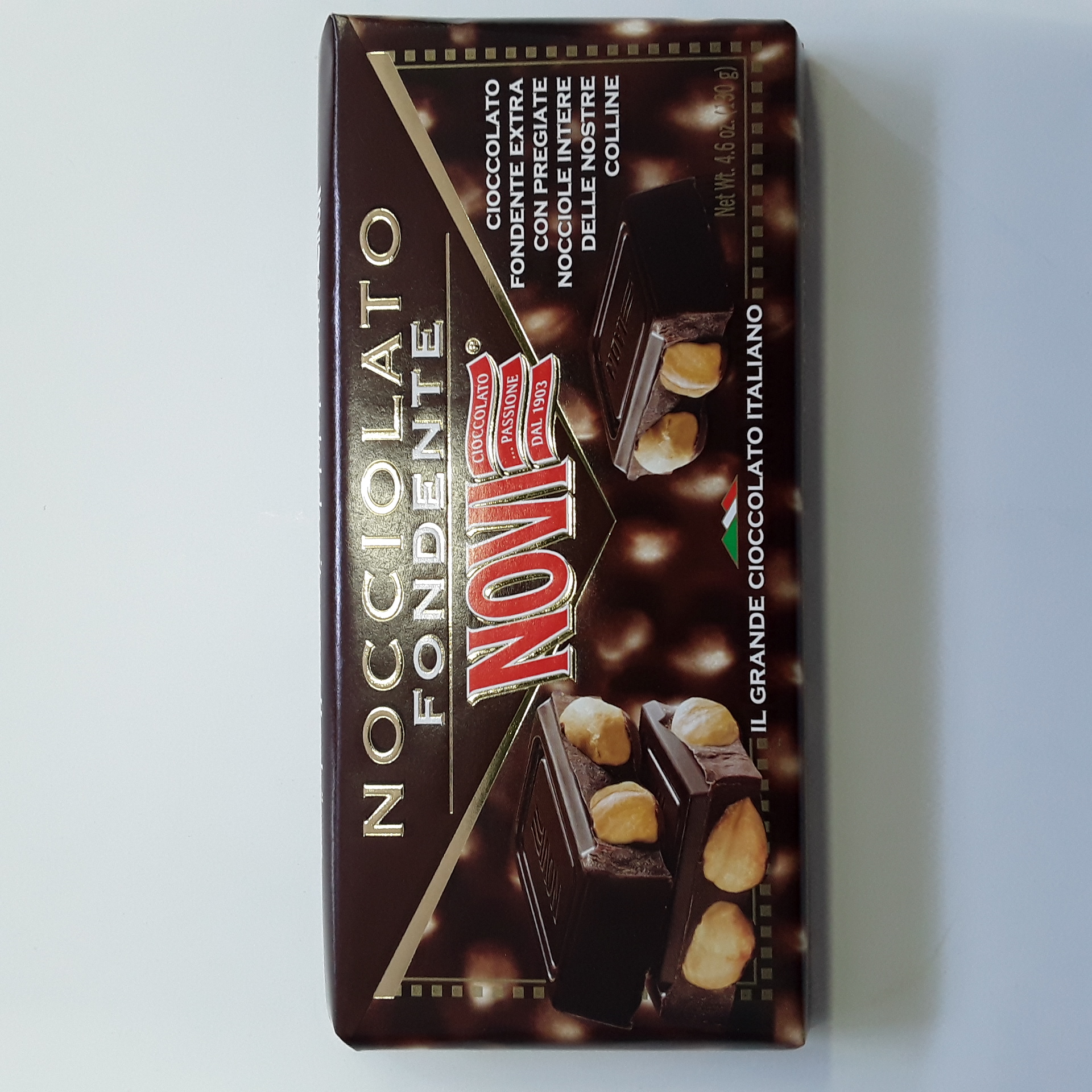 Cioccolato Novi Nocciolato Fondente g130