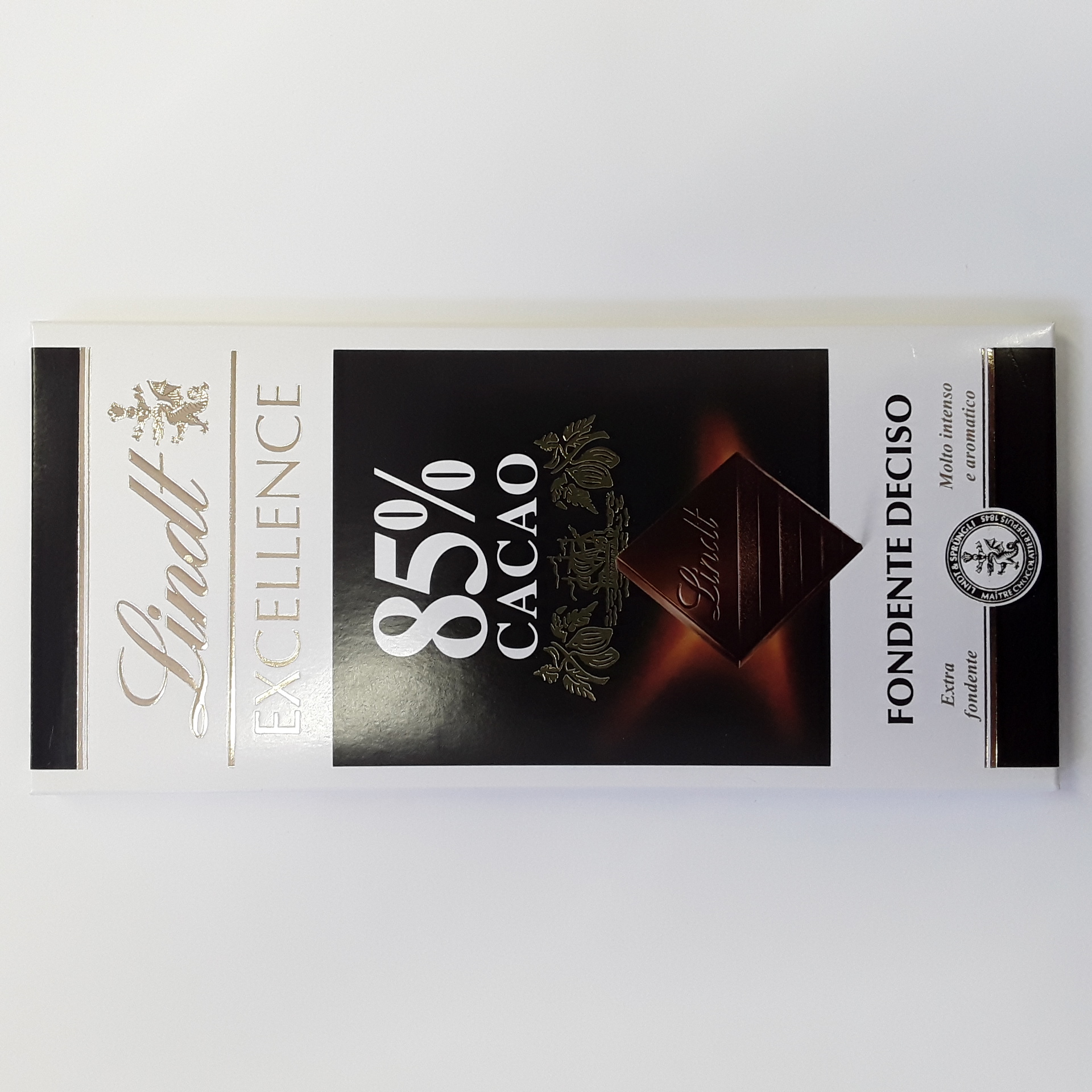 Cioccolato Lindt Excellence Fondente 85% g100
