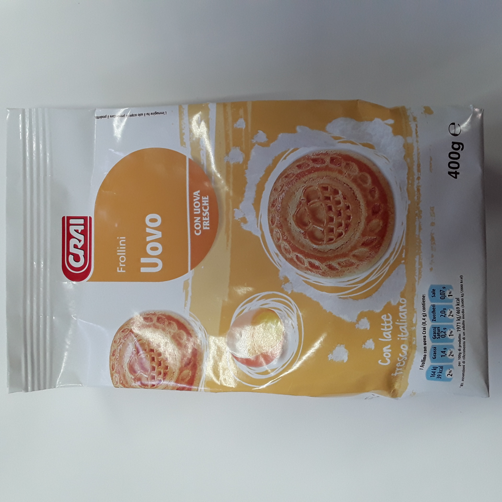 Biscotti Frollini Crai con Uova g350
