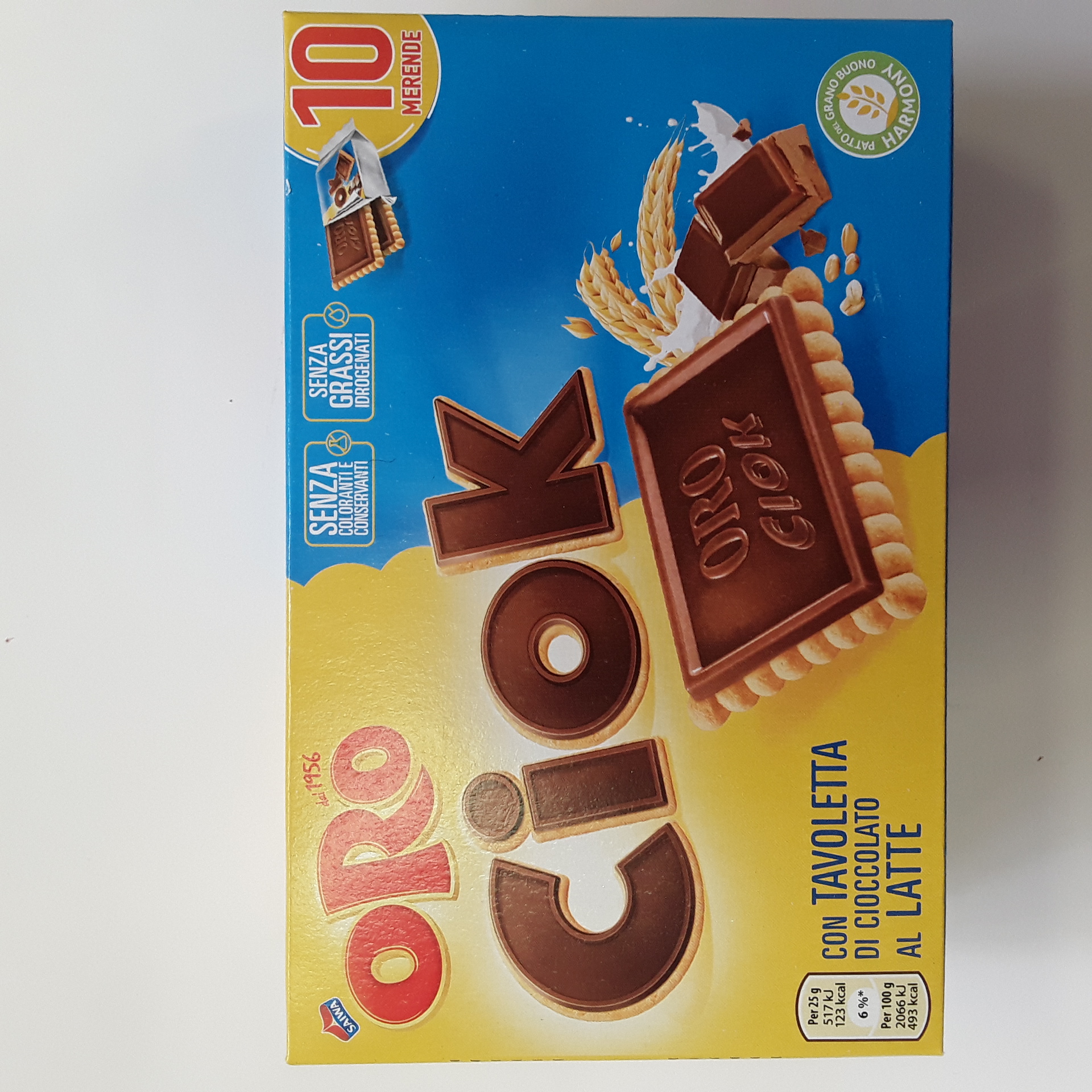 Biscotti Oro Ciok Saiwa Latte g250
