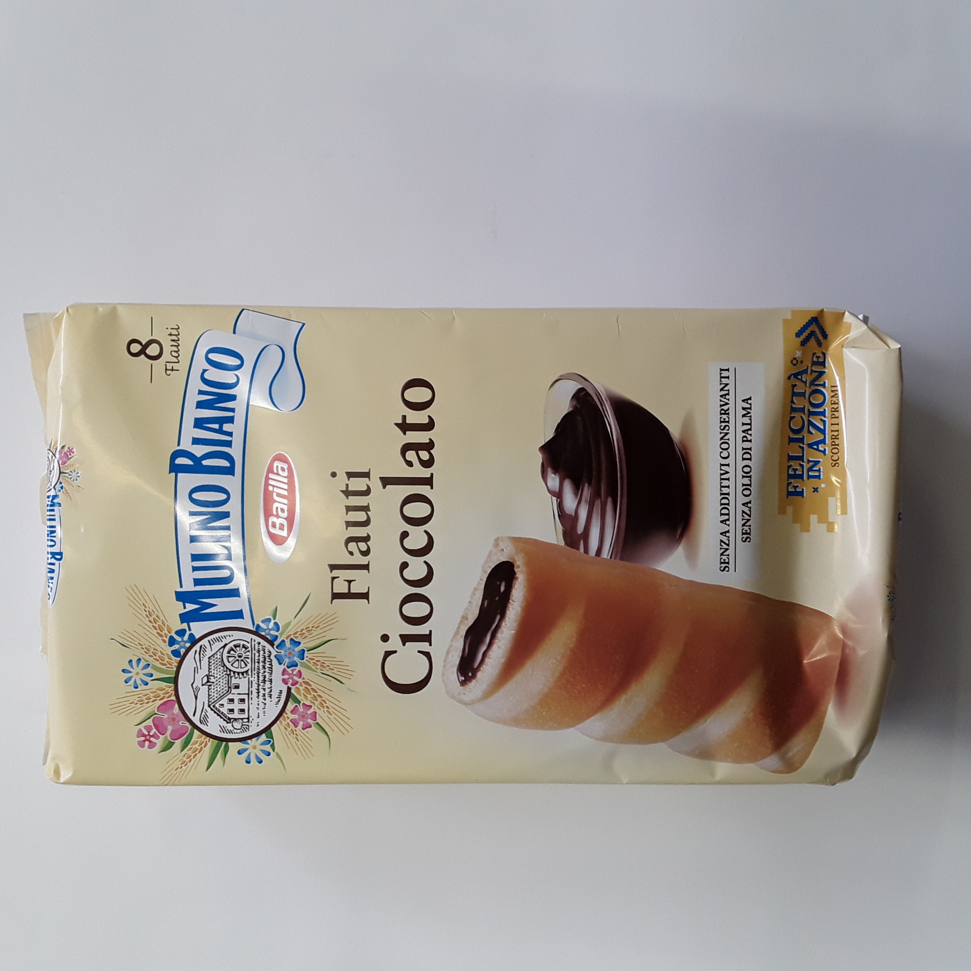 Flauti Mulino Bianco Cioccolato 280g