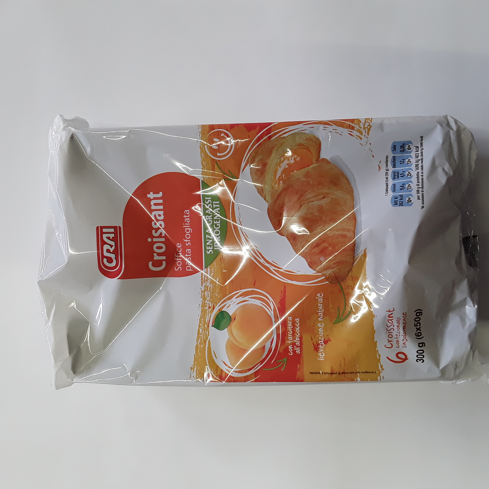 Croissant Crai all'Albicocca g300