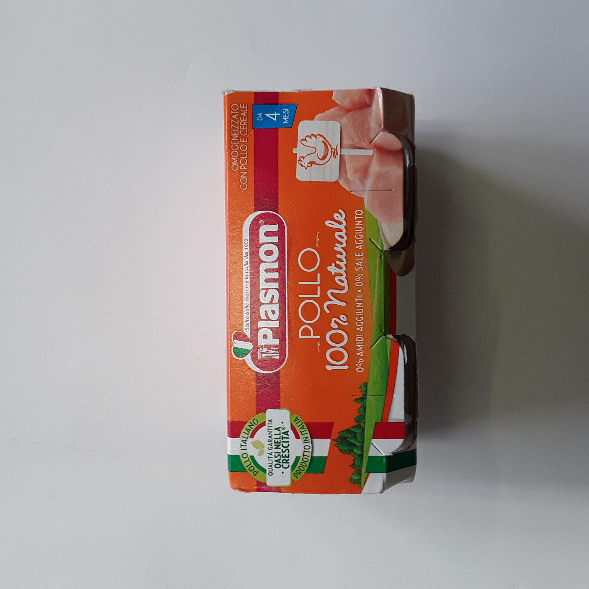 Omogeneizzato Plasmon Pollo g80x2