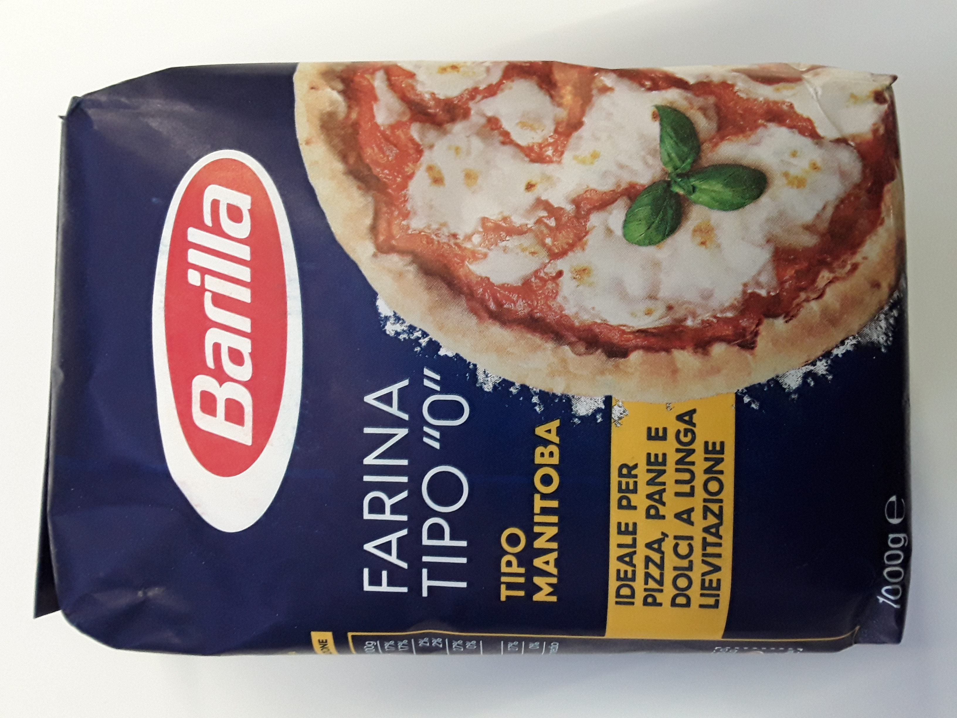 Farina Manitoba Barilla “0” Kg1