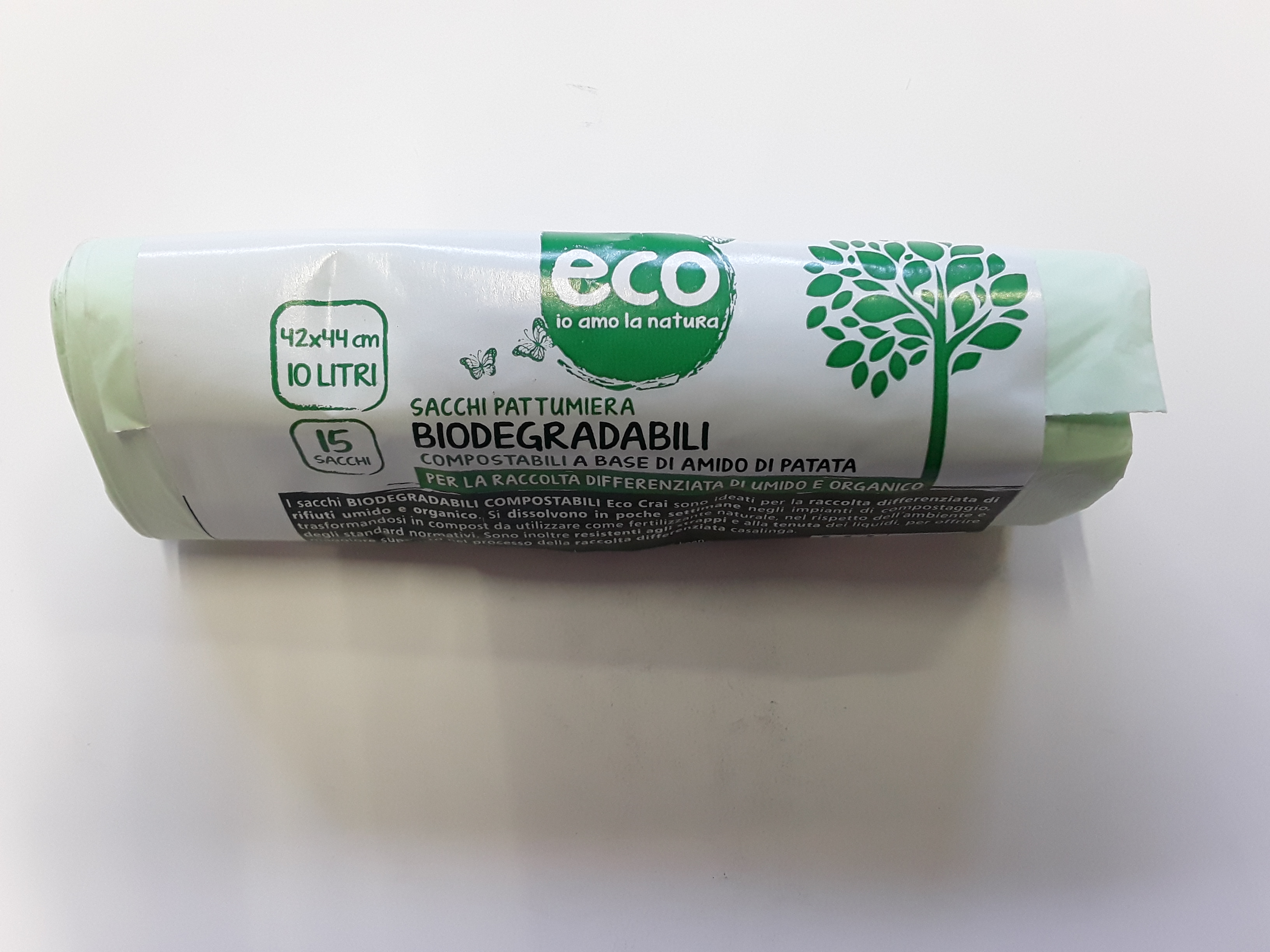 Sacchetti Umido Crai Eco cm42x44 x15