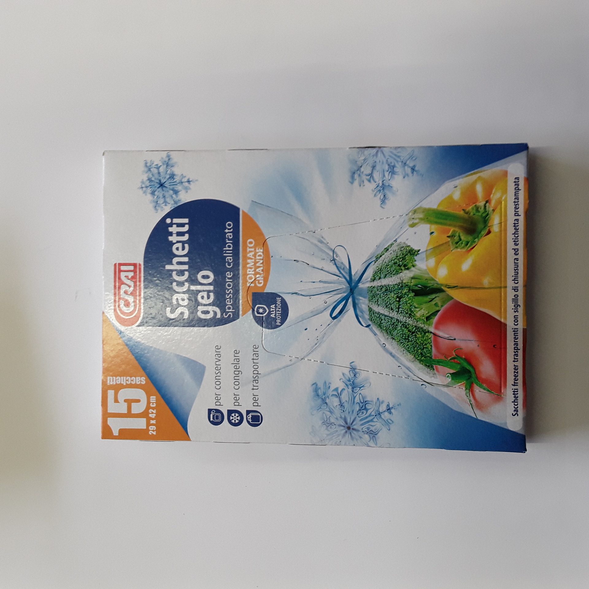 Sacchetti Gelo Crai Grandi x15