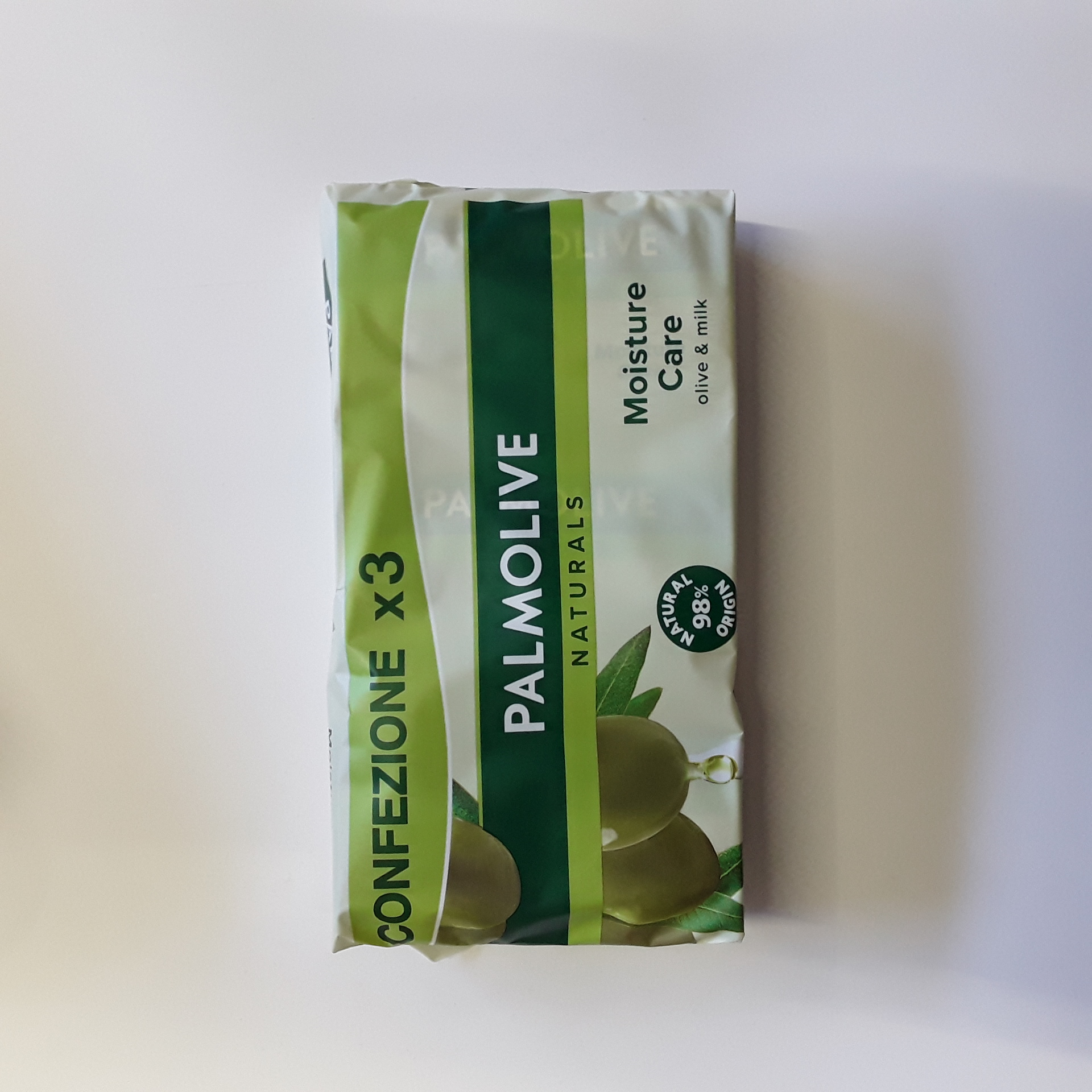 Saponetta Palmolive verde g90x3