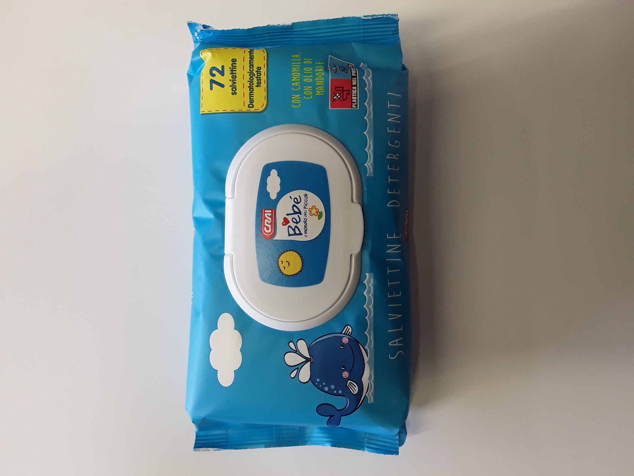 Salviette Detergenti Crai Baby x72