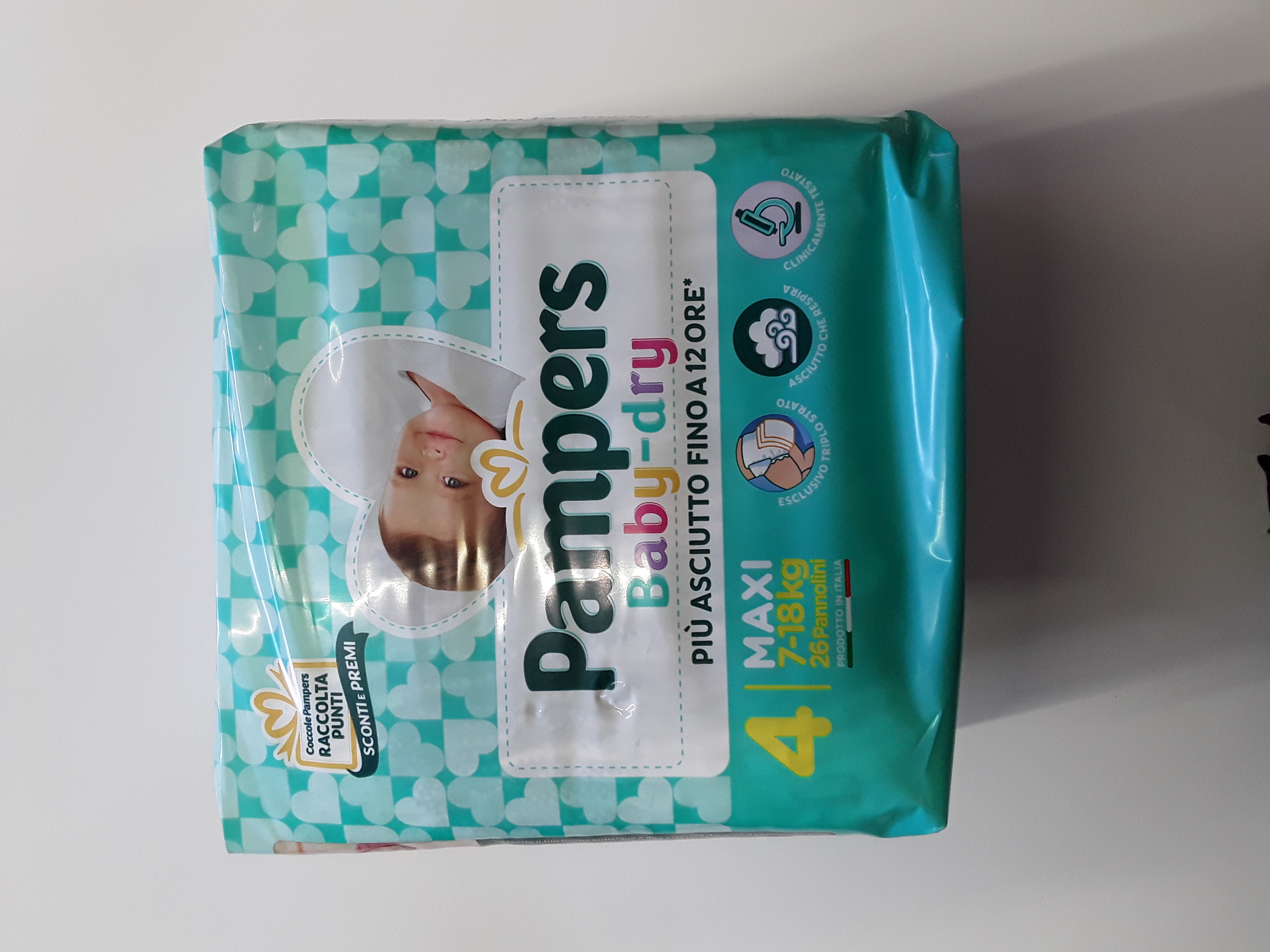 Pannolini Pampers Baby Dry Maxi 7-18Kg x26