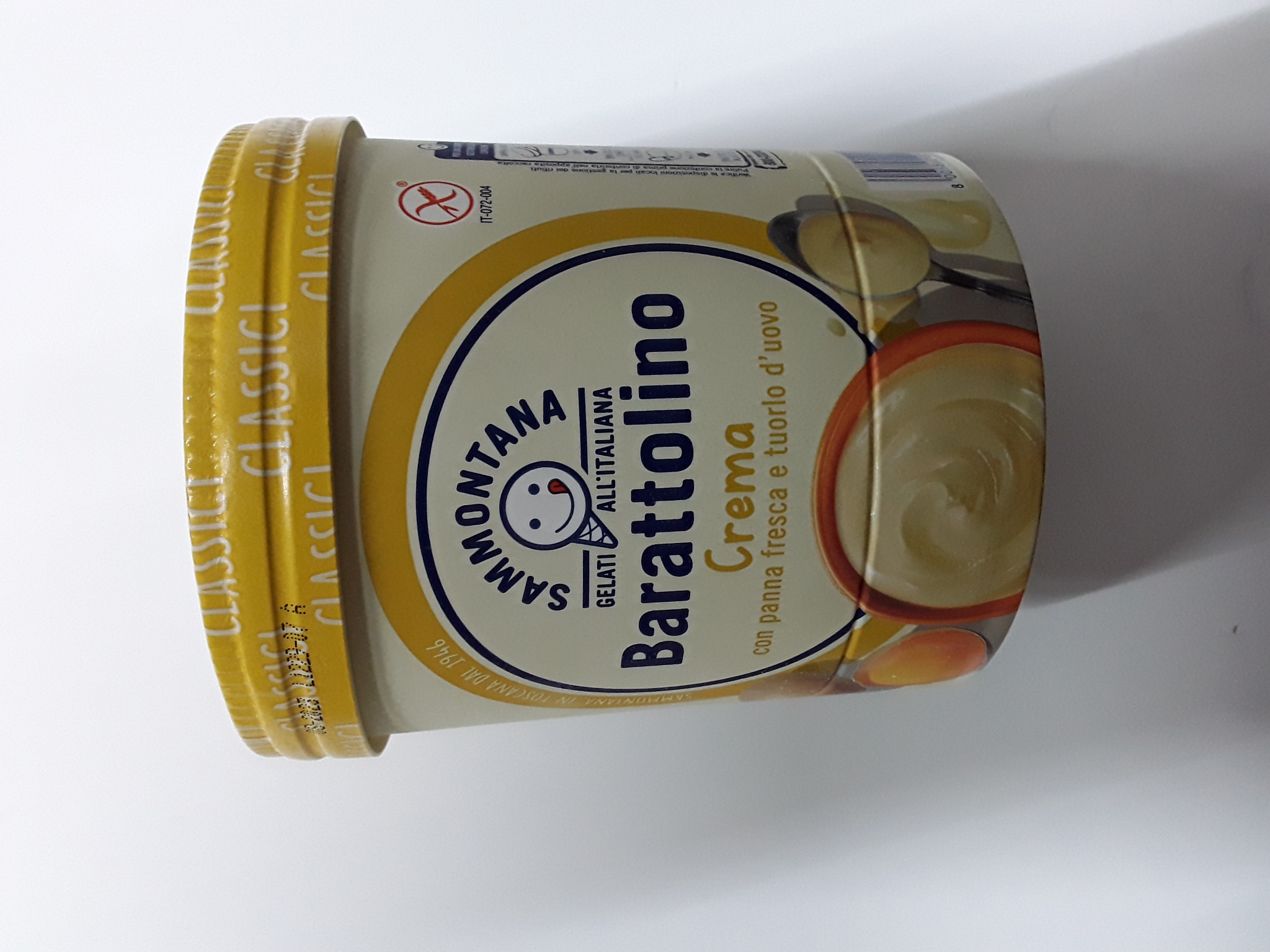 Barattolino Sammontana Crema g500
