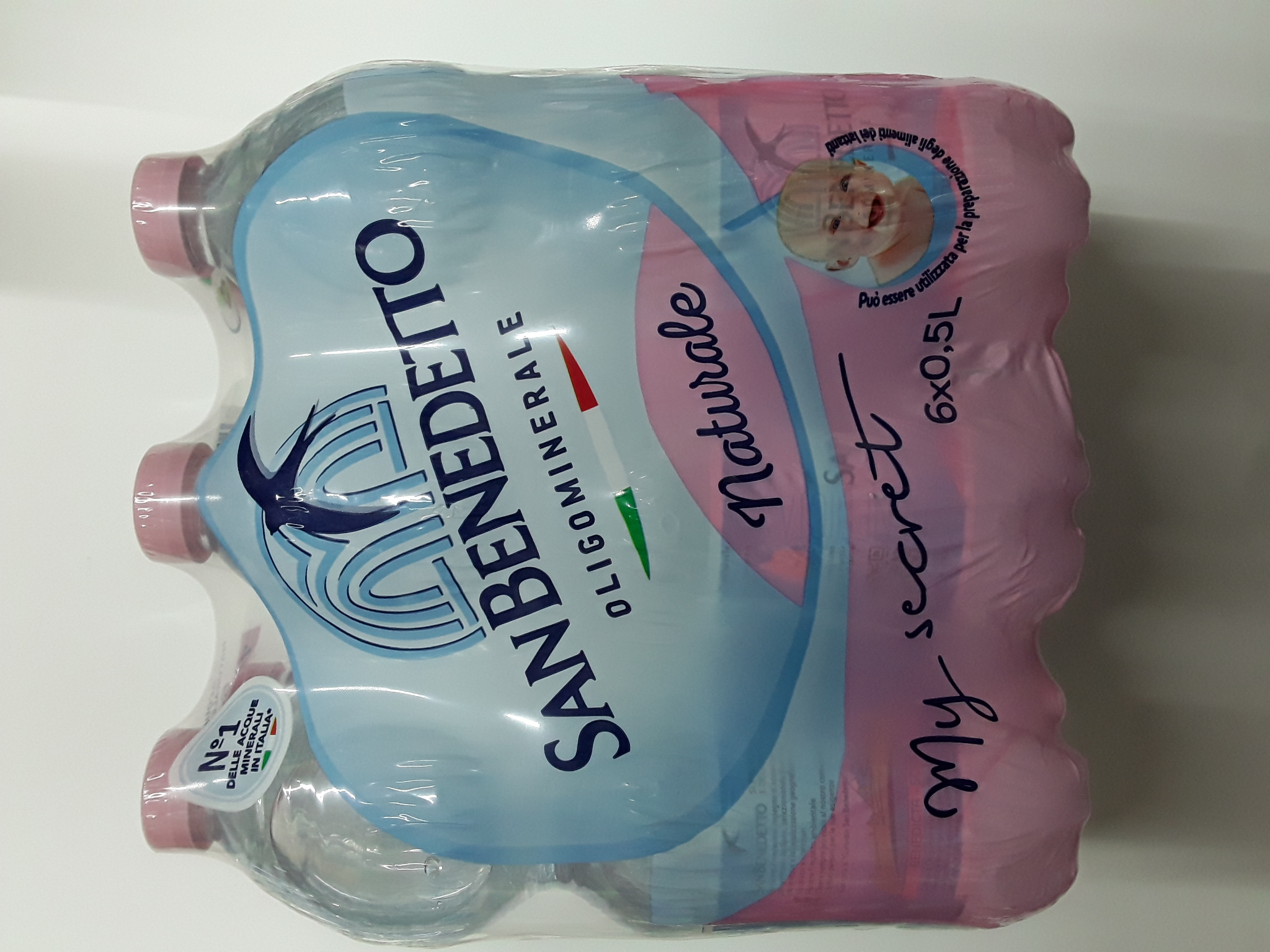 Acqua San Benedetto 50cl Nat.
