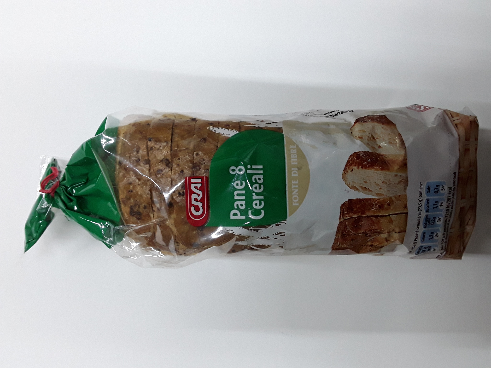 Pane Crai 8 Cereali g400