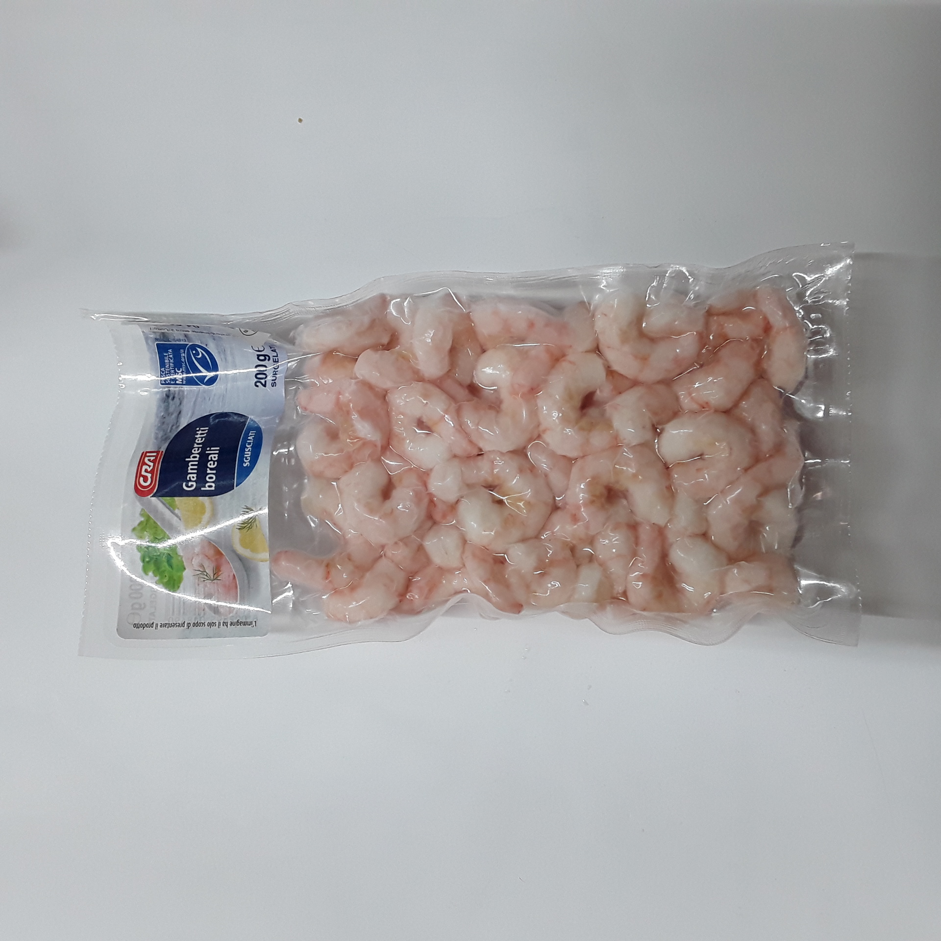 Gamberetti Sgusciati Cotti Crai g200
