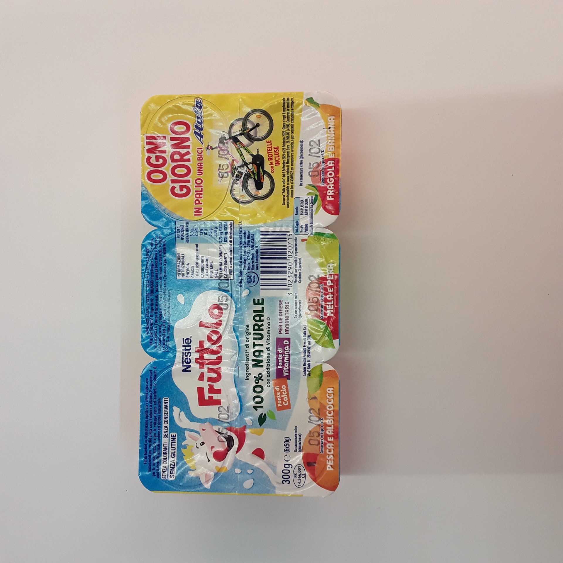 Fruttolo Nestlè Frutta Mista g50x6