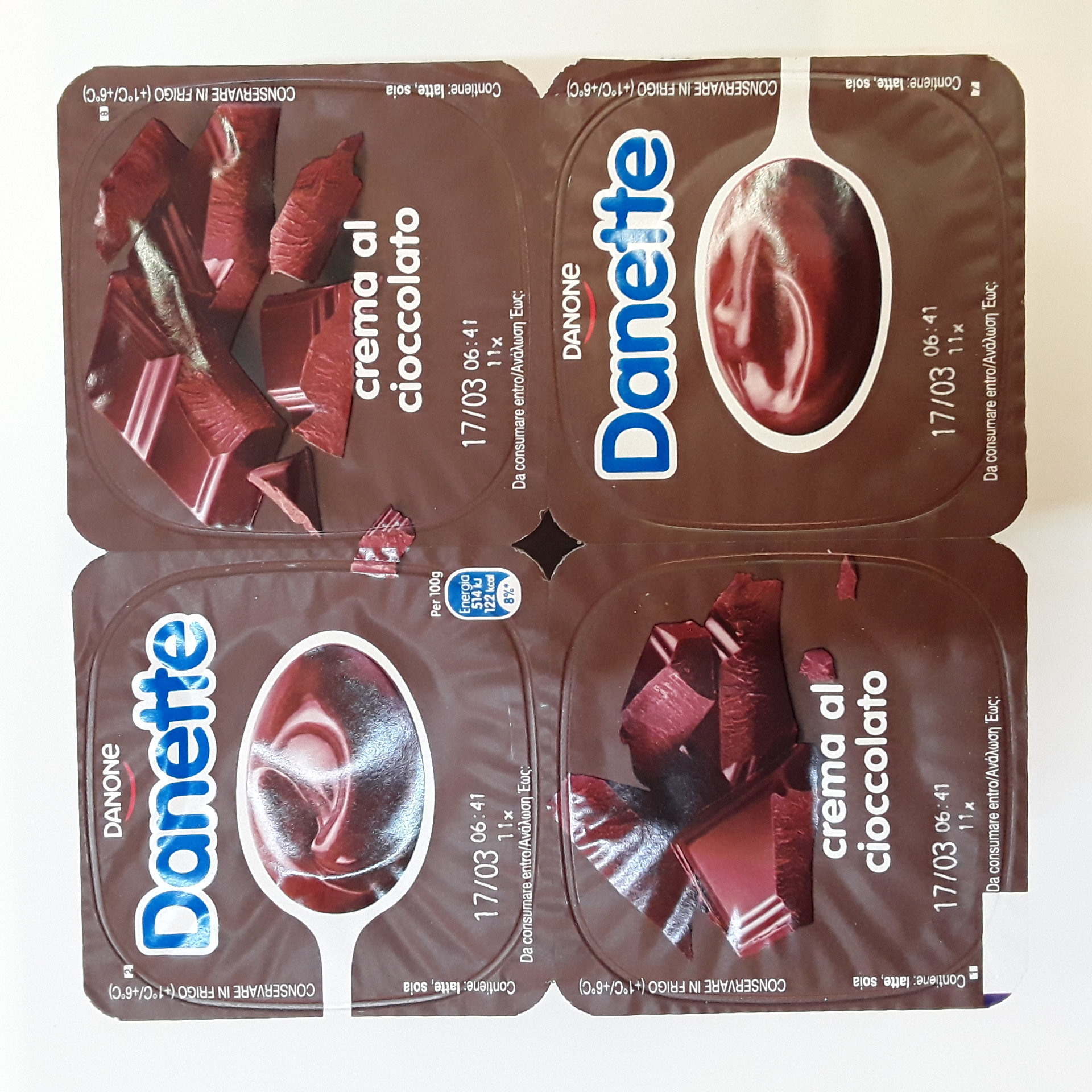 Danette Cioccolato g125x4