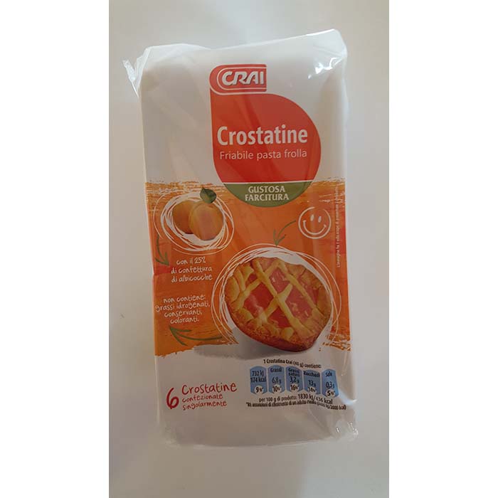 Crostatine Crai Albicocca g240